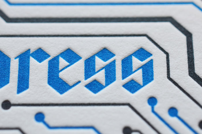 Letterpress Beispiel 5