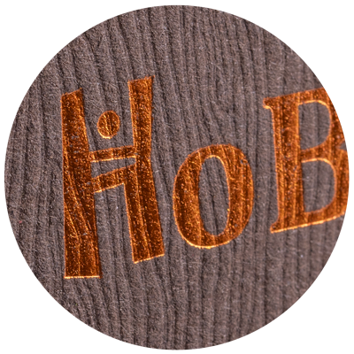 Prägefolie Kupfer glänzend einseitig