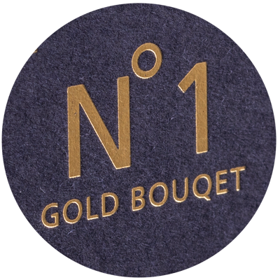 Prägefolie Gold matt zweiseitig