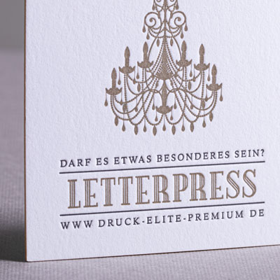 Visitenkarten Letterpress
