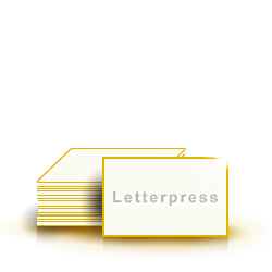 Visitenkarten Letterpress